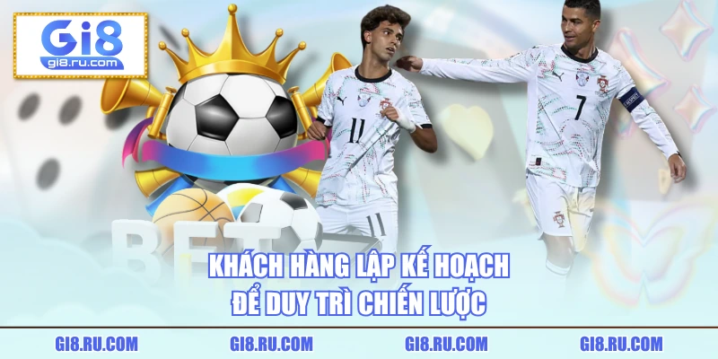 Khách hàng lập kế hoạch để duy trì chiến lược